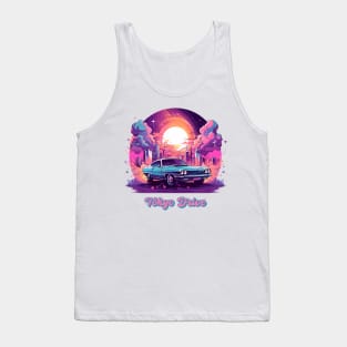 Car in a futuristic world- Tokyo Drive Tank Top